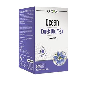 Sağlıklı YağlarOrzaxOrzax Ocean Çörek Otu Yağı 60 Kapsül