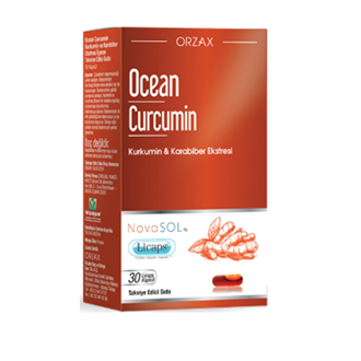 Takviye Edici GıdalarOrzaxOrzax Ocean Curcumin (Kurkumin Ve Karabiber Ekstresi) 30 Kapsül
