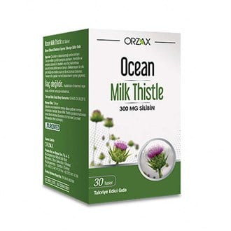 MultivitaminlerOrzaxOrzax Ocean Milk Thistle Takviye Edici Gıda 30 Tablet