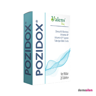 Takviye Edici GıdalarValens İlaçPozidox 20 Tablet