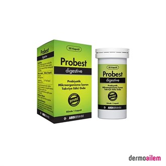 ProbiyotiklerAbdi İbrahimProbest Digestive Probiyotik 20 Kapsül