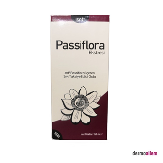 Takviye Edici GıdalarSantasyaSNT Passiflora Extract Şurup 150 ml