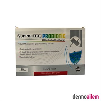 ProbiyotiklerHARMAN FARMASuppbiotic Probiyotik 5ml X 10 Flakon