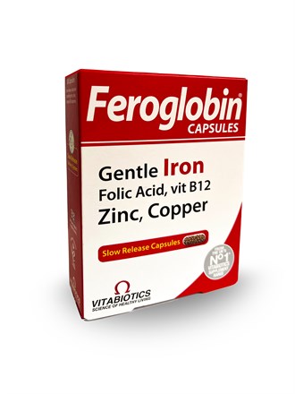 Takviye Edici GıdalarVitabioticsVitabiotics Feroglobin Iron Takviye Edici Gıda 30 Kapsül