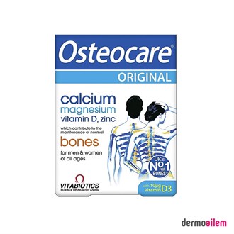 Takviye Edici GıdalarVitabioticsVitabiotics Osteocare Kalsiyum Magnezyum Vitamin 30 Tablet