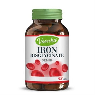 Takviye Edici GıdalarVoonkaVoonka Iron Bisglycinate 92 Tablet