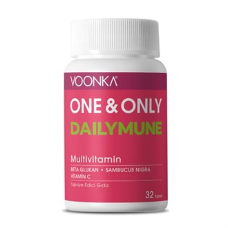 Takviye Edici GıdalarVoonkaVoonka One Only Dailymune Multivitamin 32 Tablet