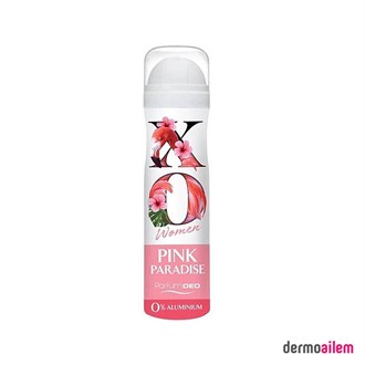 Kadın DeodorantXOXO Women Pink Paradise Parfüm Deo Sprey 150 ml