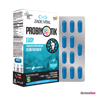 ProbiyotiklerZade VitalZade Vital Probiyotik Easy 15 Kapsül
