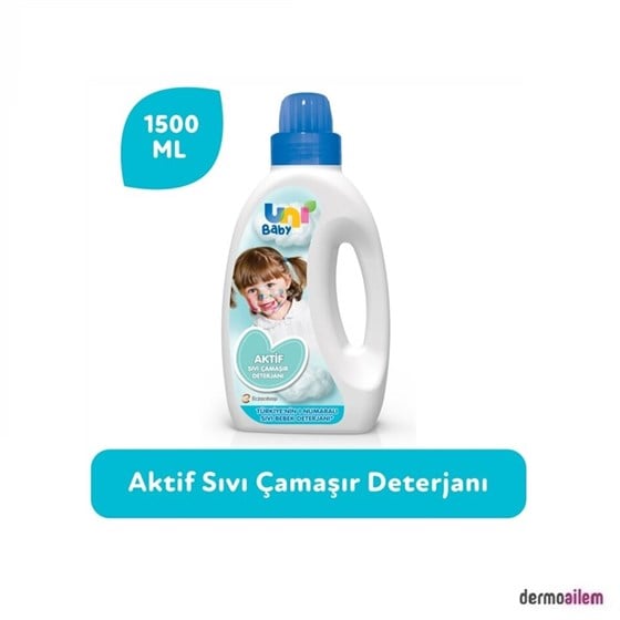 Çamaşır DeterjanlarıUni BabyUni Baby Aktif Sıvı Çamaşır Deterjanı 1500 ml