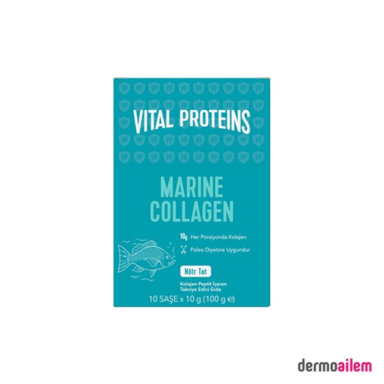 Takviye Edici GıdalarVital ProteinsVital Proteins Marine Collagen 10 Saşe X 10 gr
