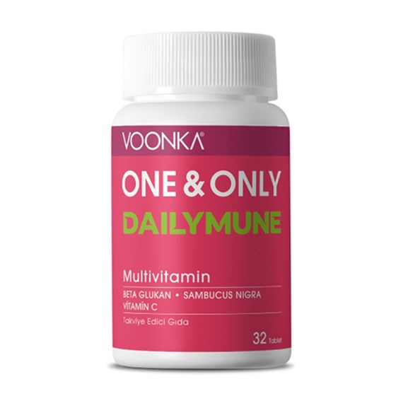 Takviye Edici GıdalarVoonkaVoonka One Only Dailymune Multivitamin 32 Tablet