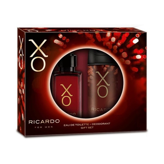 Erkek ParfümXOXO Ricardo Bay Parfüm 100 ml + 125 ml Deo Parfüm Seti